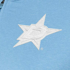 Dallas Stars Antigua Women's White Logo Mentor Quarter-Zip Jacket Outlet
