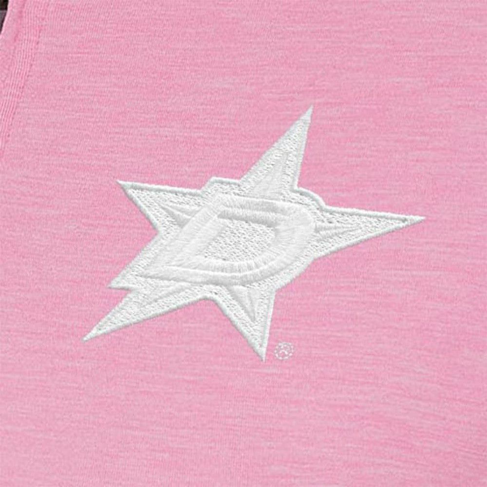 Dallas Stars Antigua Women's White Logo Mentor Quarter-Zip Jacket On Sale