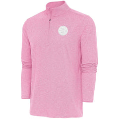 Boston Bruins Antigua White Logo Hunk Quarter-Zip Pullover For Sale