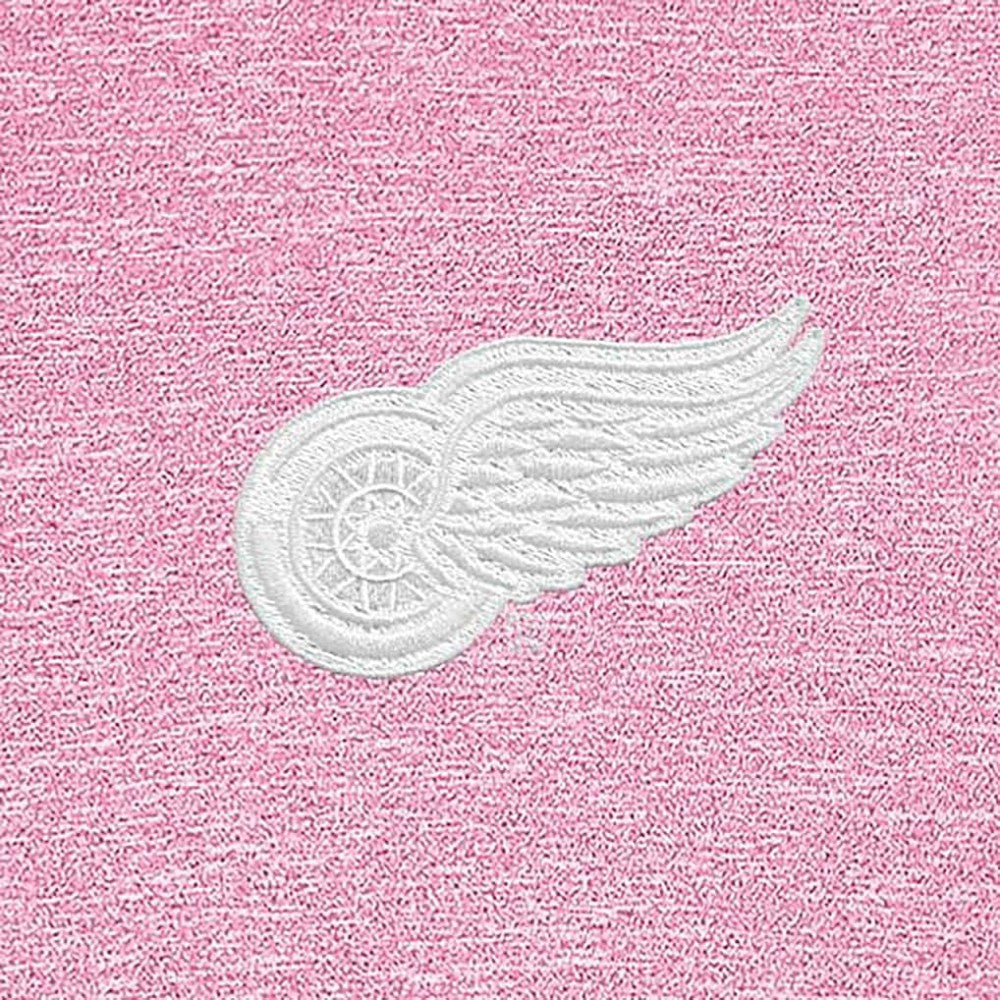Detroit Red Wings Antigua White Logo Hunk Quarter-Zip Pullover Outlet