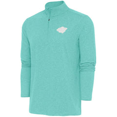 Minnesota Wild Antigua White Logo Hunk Quarter-Zip Pullover Discount