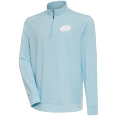 Carolina Hurricanes Antigua White Logo Bright Quarter-Zip Pullover Outlet