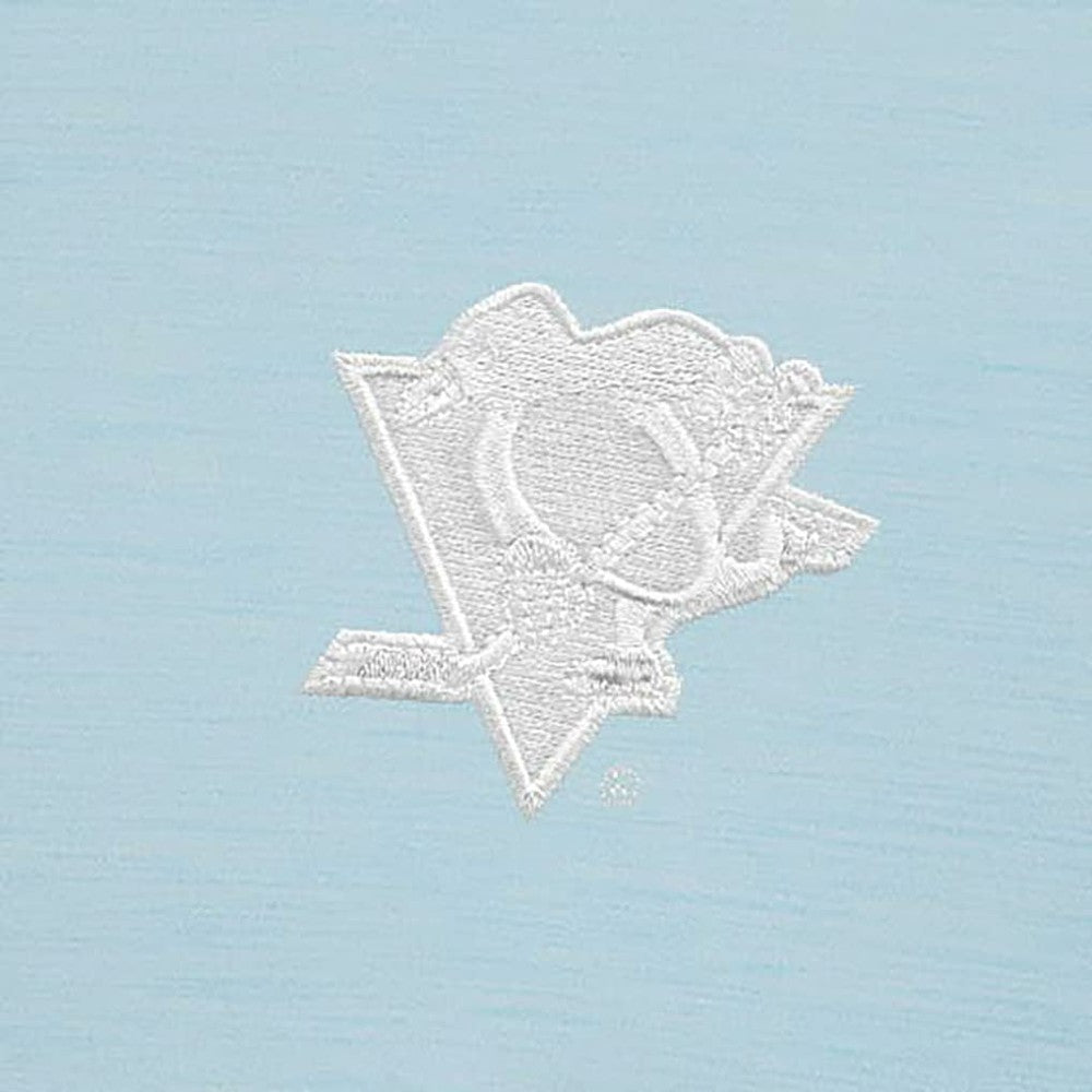 Pittsburgh Penguins Antigua White Logo Bright Quarter-Zip Pullover On Sale
