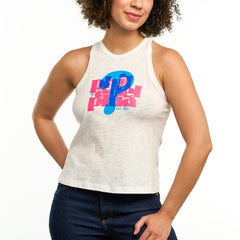 Philadelphia Phillies Lusso Women's Lourdes Tank Top | MLB Near me
