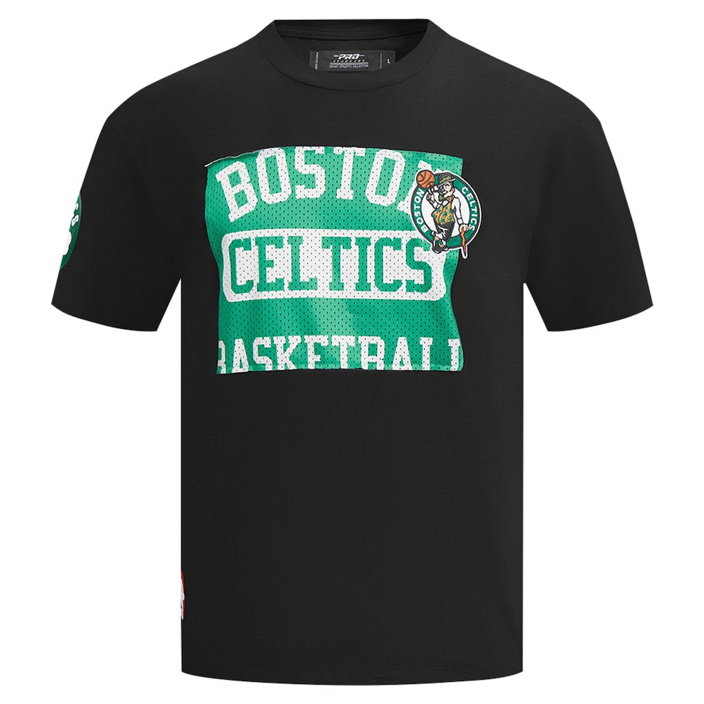 Boston Celtics Pro Standard Made To Play Drop Shoulder T-Shirt On Sale