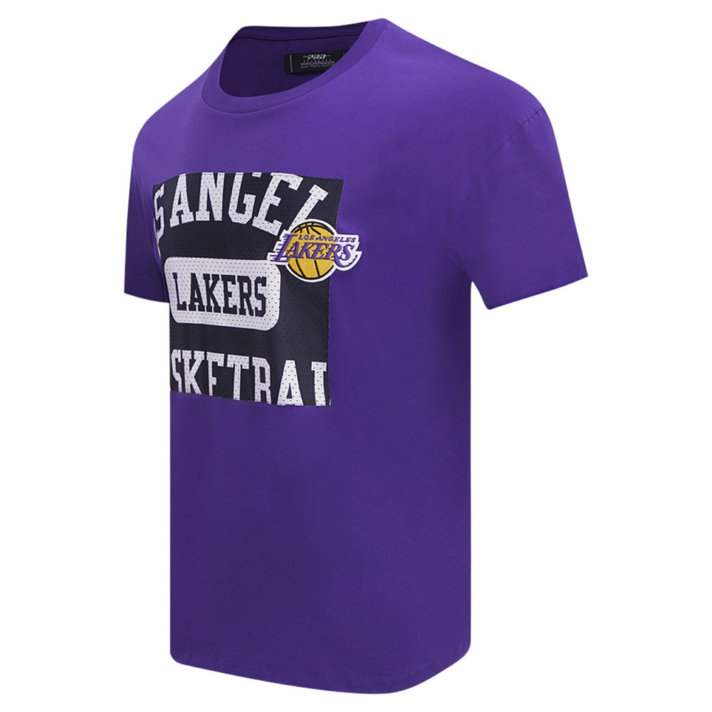 Los Angeles Lakers Pro Standard Made To Play Drop Shoulder T-Shirt Discount