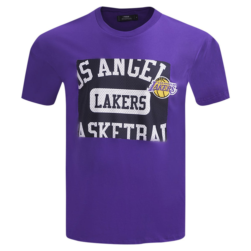 Los Angeles Lakers Pro Standard Made To Play Drop Shoulder T-Shirt Discount