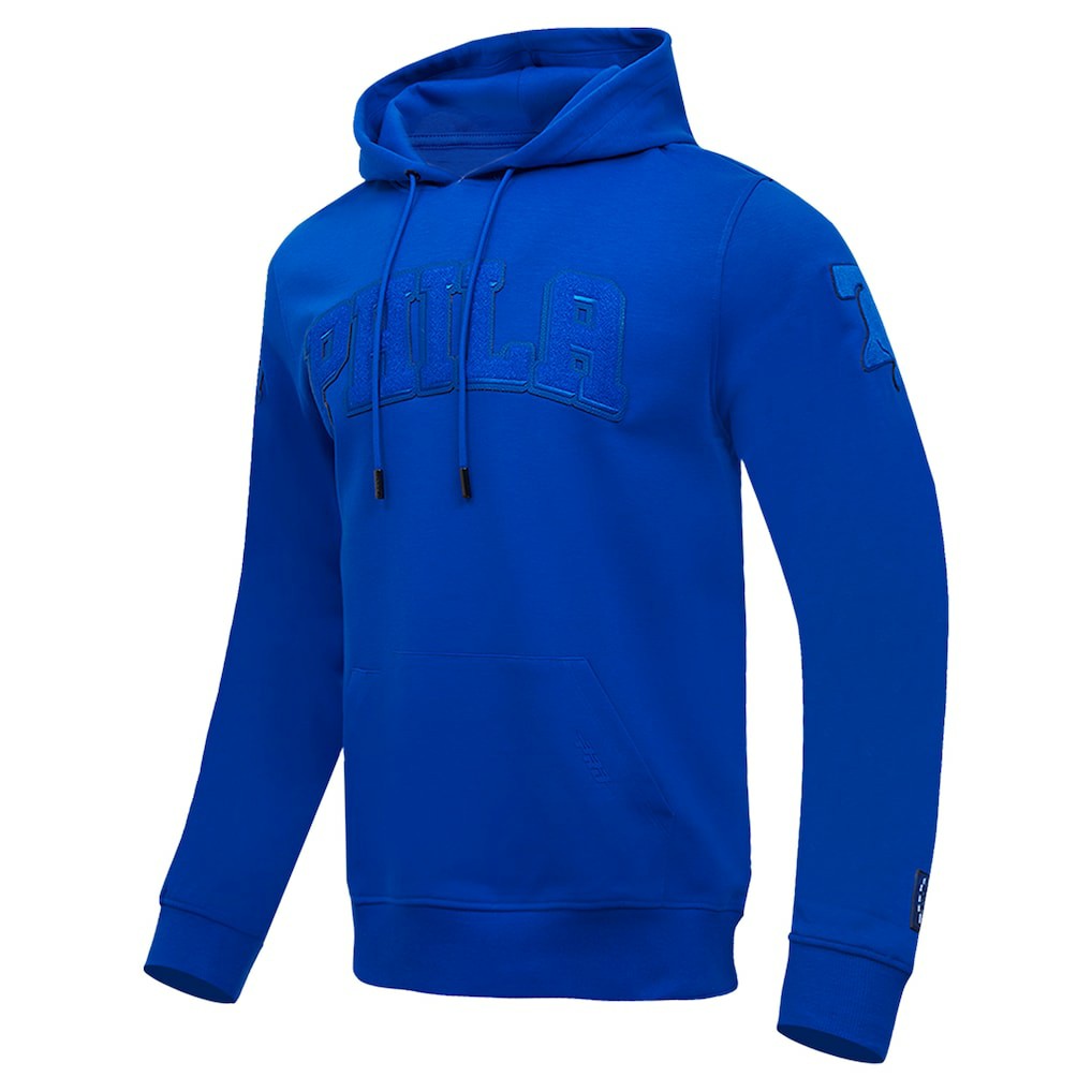 Philadelphia 76ers Pro Standard Triple Tonal DK Pullover Hoodie Jacket On Sale