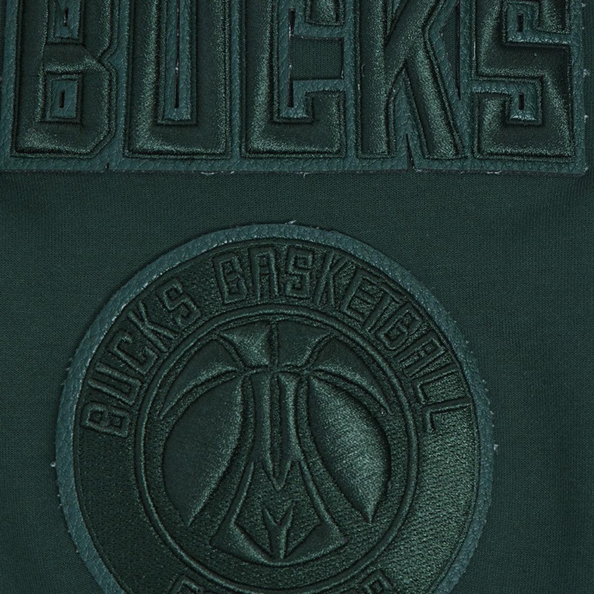 Milwaukee Bucks Pro Standard Triple Tonal DK Full-Zip Hoodie Jacket On Sale