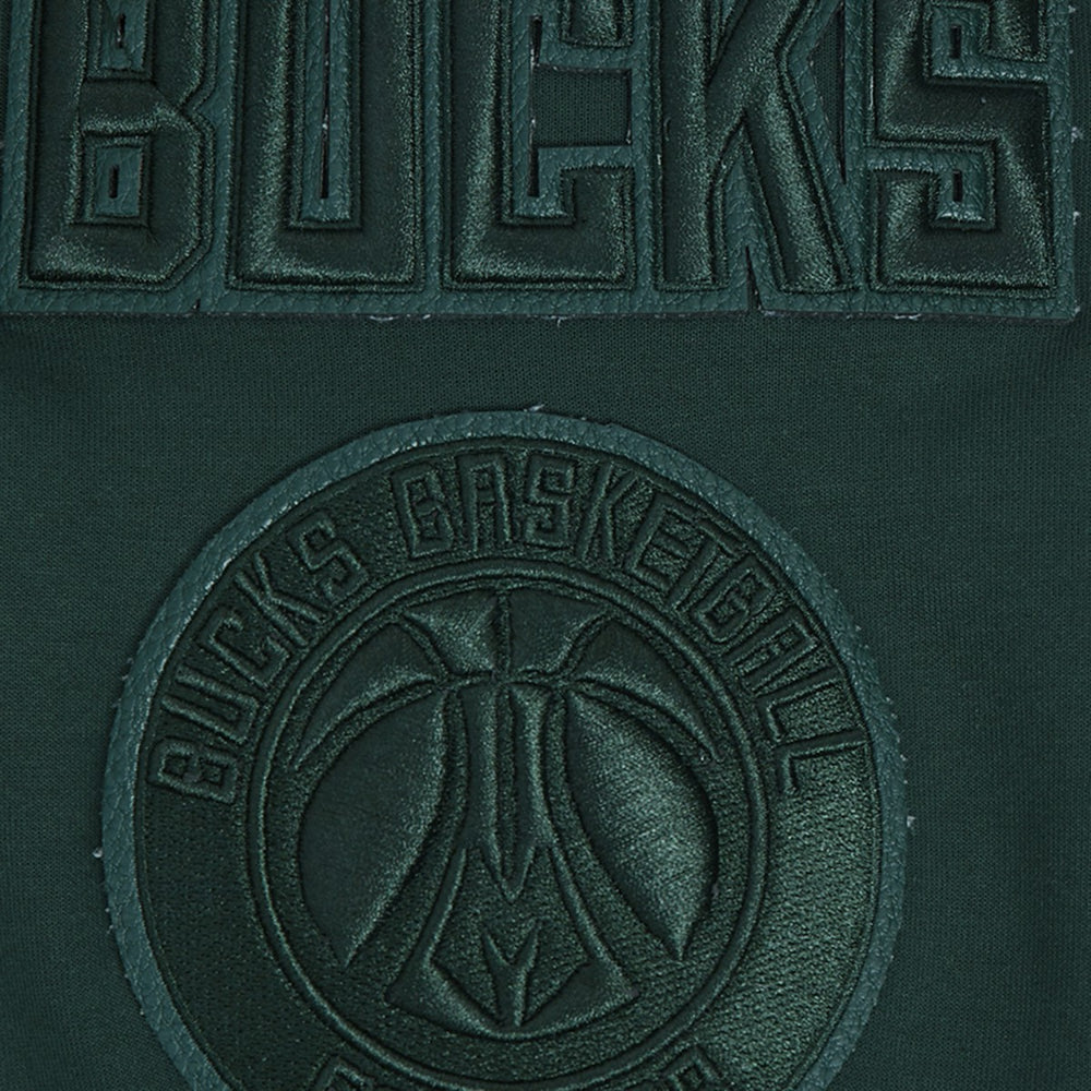 Milwaukee Bucks Pro Standard Triple Tonal DK Full-Zip Hoodie Jacket On Sale