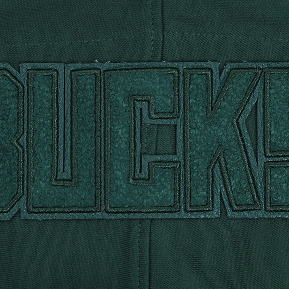 Milwaukee Bucks Pro Standard Triple Tonal DK Full-Zip Hoodie Jacket On Sale