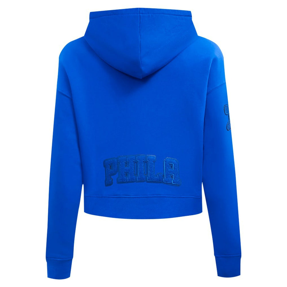 Philadelphia 76ers Pro Standard Women's Triple Tonal Full-Zip Hoodie On Sale
