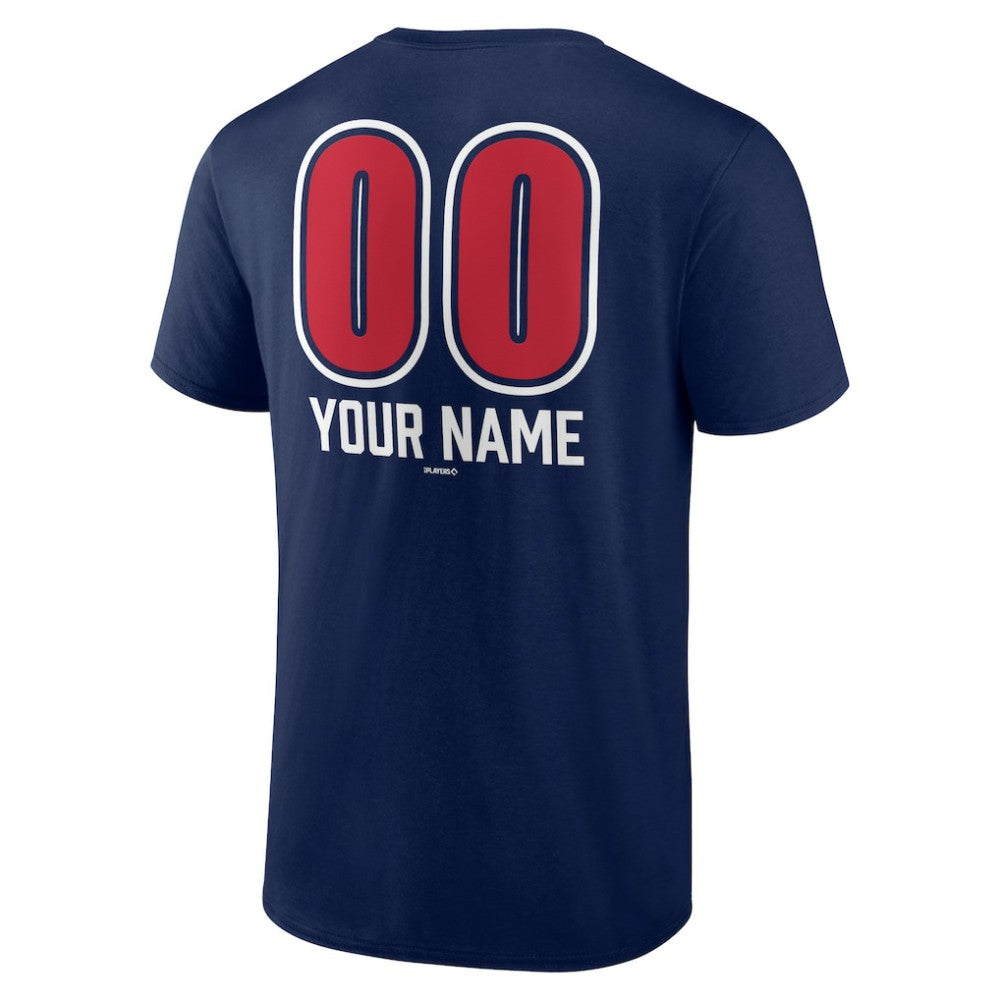 Atlanta Braves Personalized Name & Number Fastball T-Shirt | MLB Shop