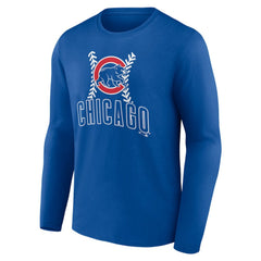 Chicago Cubs Personalized Name & Number Fastball Long Sleeve T-Shirt | MLB Discount