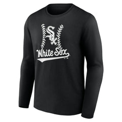 Chicago White Sox Personalized Name & Number Fastball Long Sleeve T-Shirt | MLB For sale