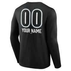 Chicago White Sox Personalized Name & Number Fastball Long Sleeve T-Shirt | MLB For sale
