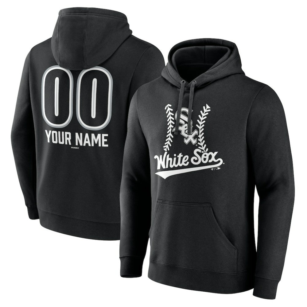 Chicago White Sox Personalized Name & Number Fastball Pullover Hoodie | MLB Shop