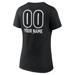 Chicago White Sox Women's Personalized Name & Number Fastball V-Neck T-Shirt | MLB Online