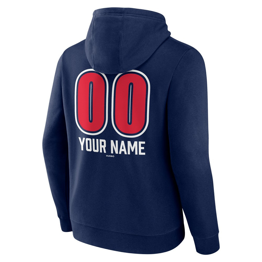 Cleveland Guardians Personalized Name & Number Fastball Pullover Hoodie | MLB Sale