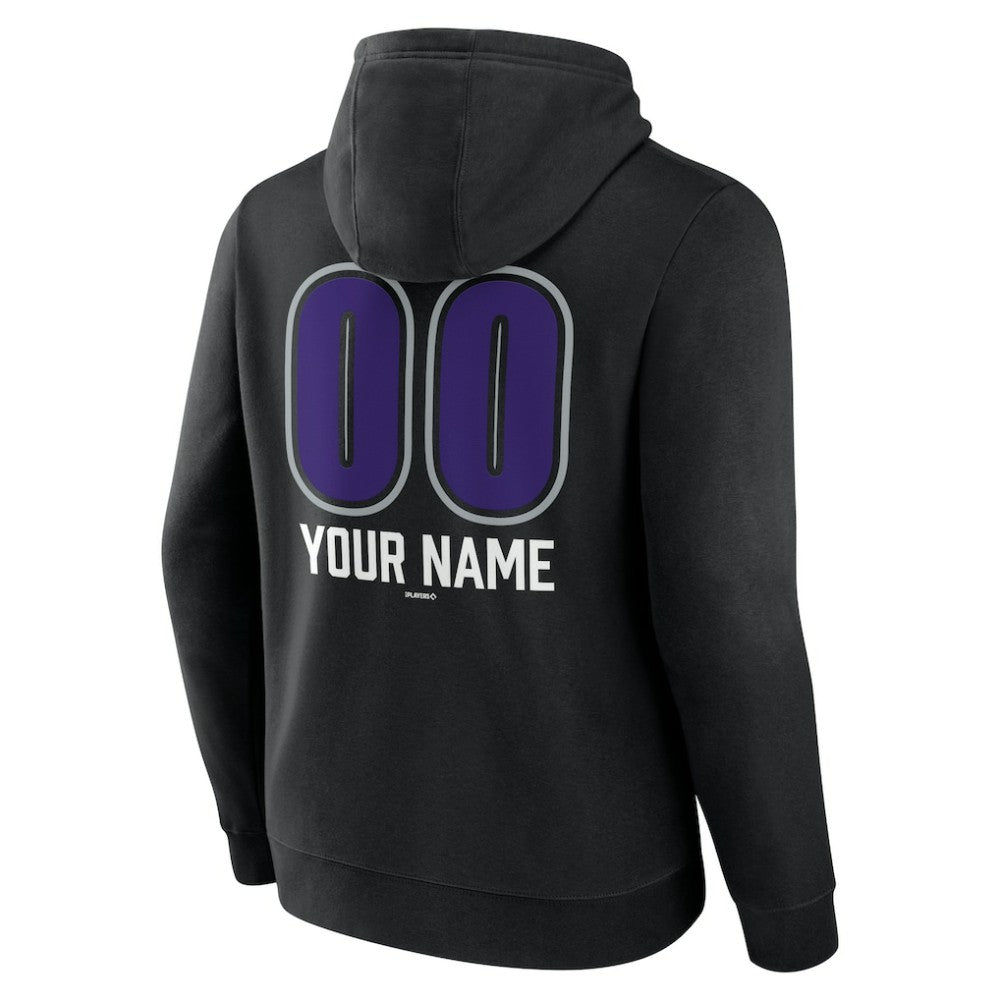 Colorado Rockies Personalized Name & Number Fastball Pullover Hoodie | MLB Online