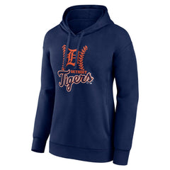 Detroit Tigers Women's Personalized Name & Number Fastball Pullover Hoodie | MLB US