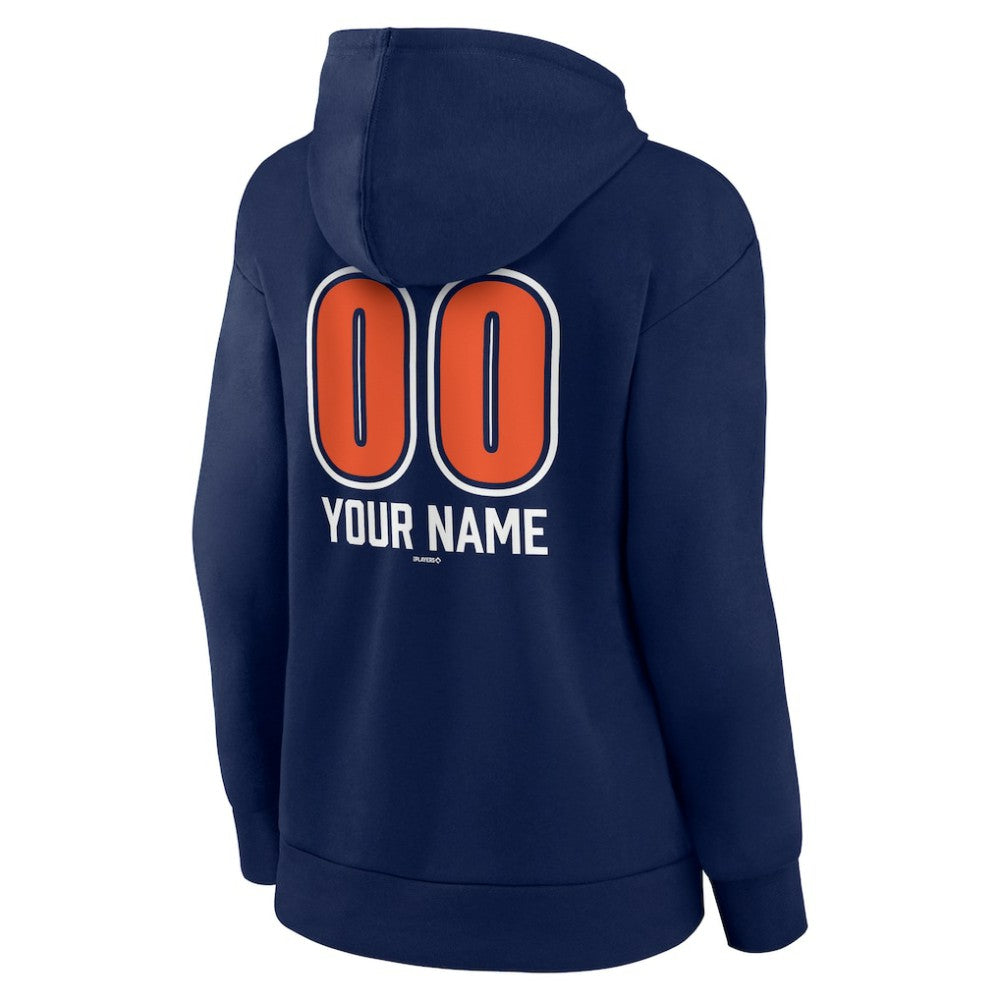 Detroit Tigers Women's Personalized Name & Number Fastball Pullover Hoodie | MLB US