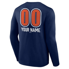 Houston Astros Personalized Name & Number Fastball Long Sleeve T-Shirt | MLB On Sale