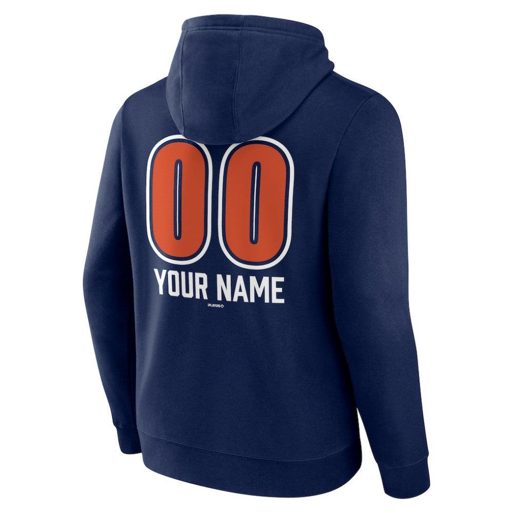 Houston Astros Personalized Name & Number Fastball Pullover Hoodie | MLB Near me