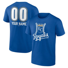 Kansas City Royals Personalized Name & Number Fastball T-Shirt | MLB For sale