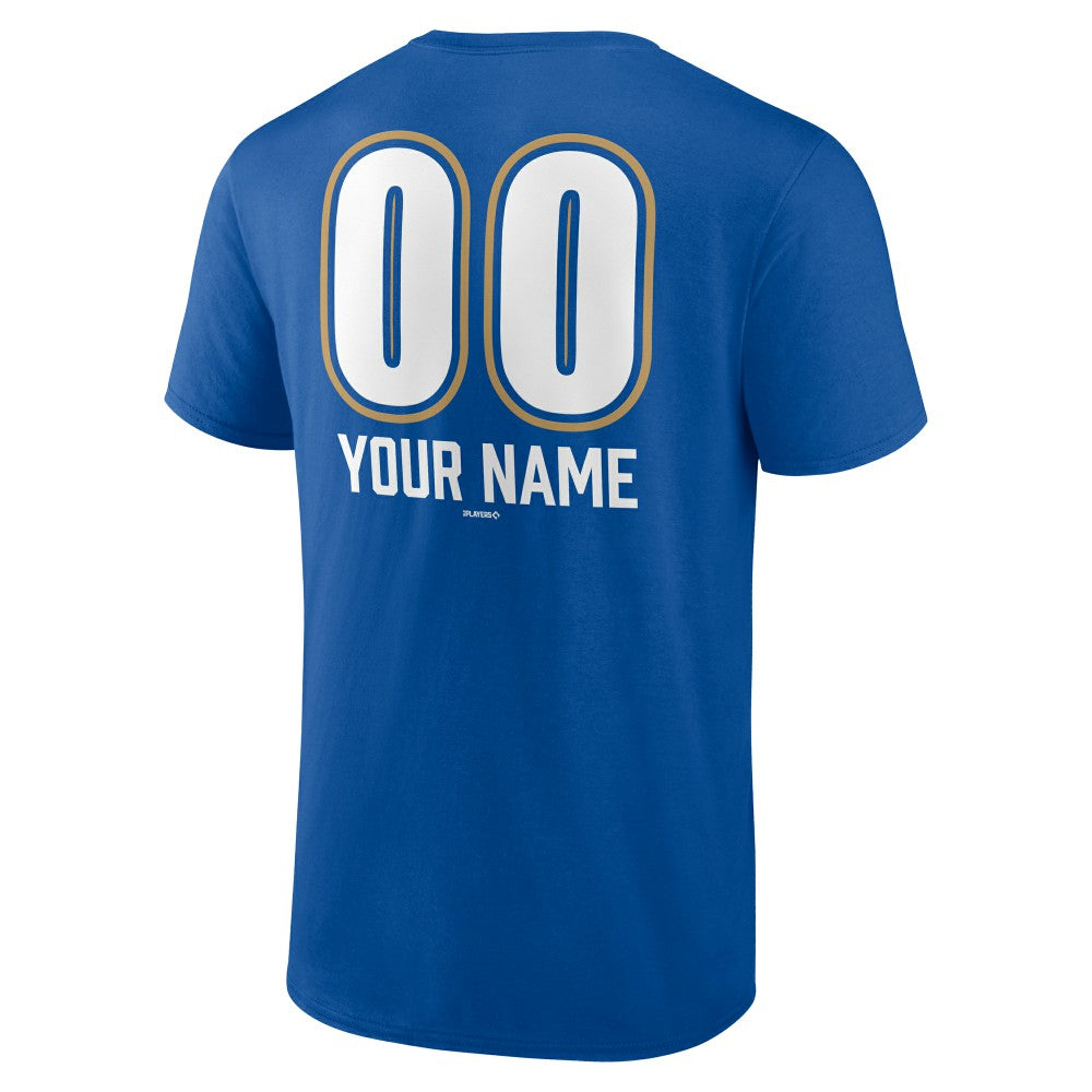 Kansas City Royals Personalized Name & Number Fastball T-Shirt | MLB For sale