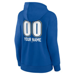 Kansas City Royals Women's Personalized Name & Number Fastball Pullover Hoodie | MLB On Sale