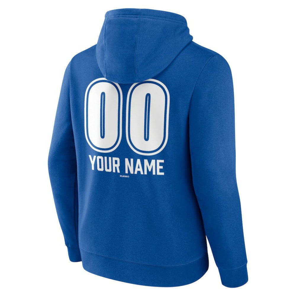 Los Angeles Dodgers Personalized Name & Number Fastball Pullover Hoodie | MLB New