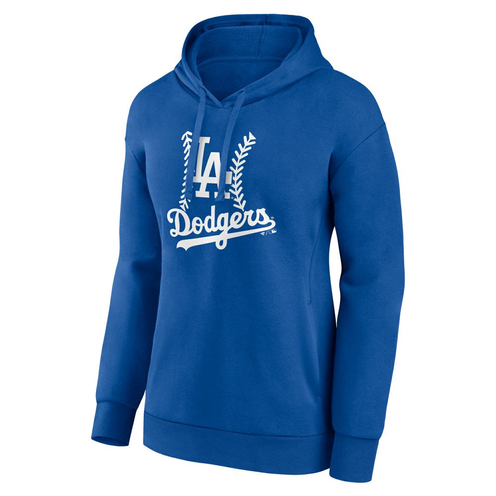 Los Angeles Dodgers Women's Personalized Name & Number Fastball Pullover Hoodie | MLB Online