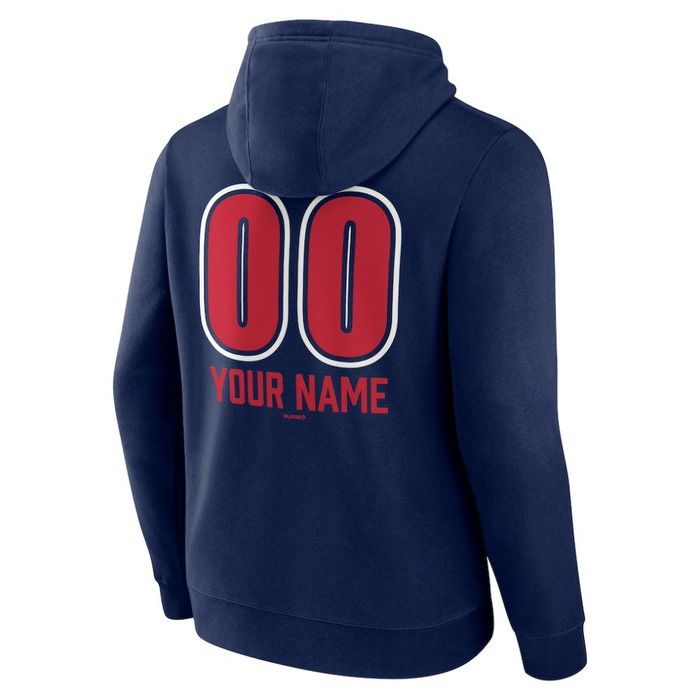 Minnesota Twins Personalized Name & Number Fastball Pullover Hoodie | MLB Discount