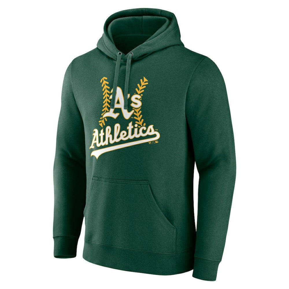 Athletics Personalized Name & Number Fastball Pullover Hoodie | MLB Shop