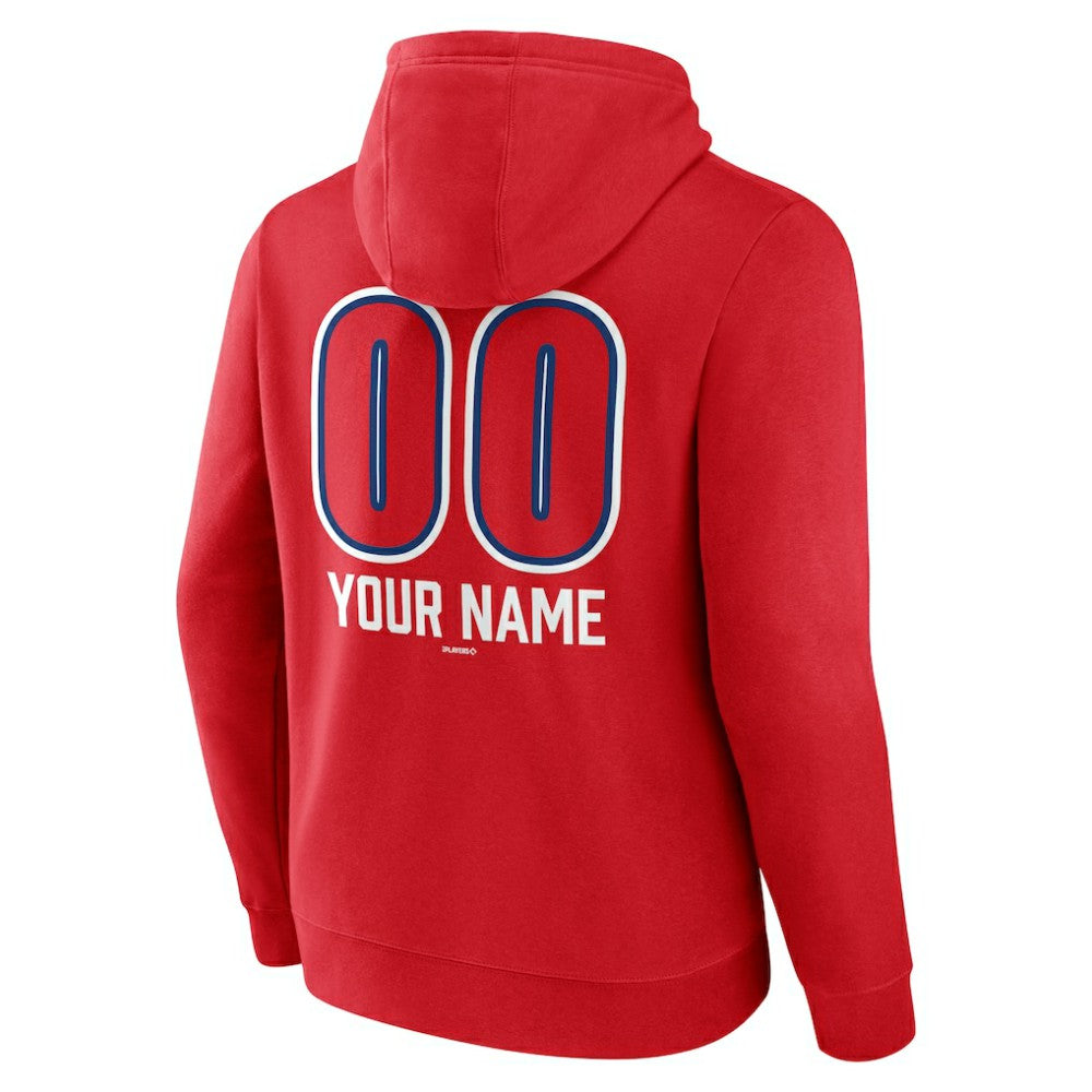 Philadelphia Phillies Personalized Name & Number Fastball Pullover Hoodie | MLB Near me