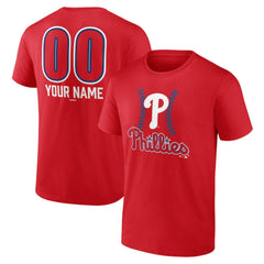 Philadelphia Phillies Personalized Name & Number Fastball T-Shirt | MLB US