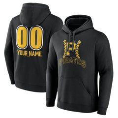 Pittsburgh Pirates Personalized Name & Number Fastball Pullover Hoodie | MLB Shop