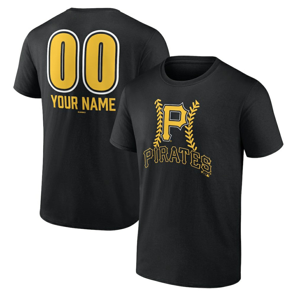 Pittsburgh Pirates Personalized Name & Number Fastball T-Shirt | MLB US