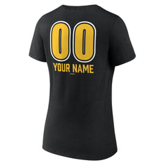 Pittsburgh Pirates Women's Personalized Name & Number Fastball V-Neck T-Shirt | MLB Near me