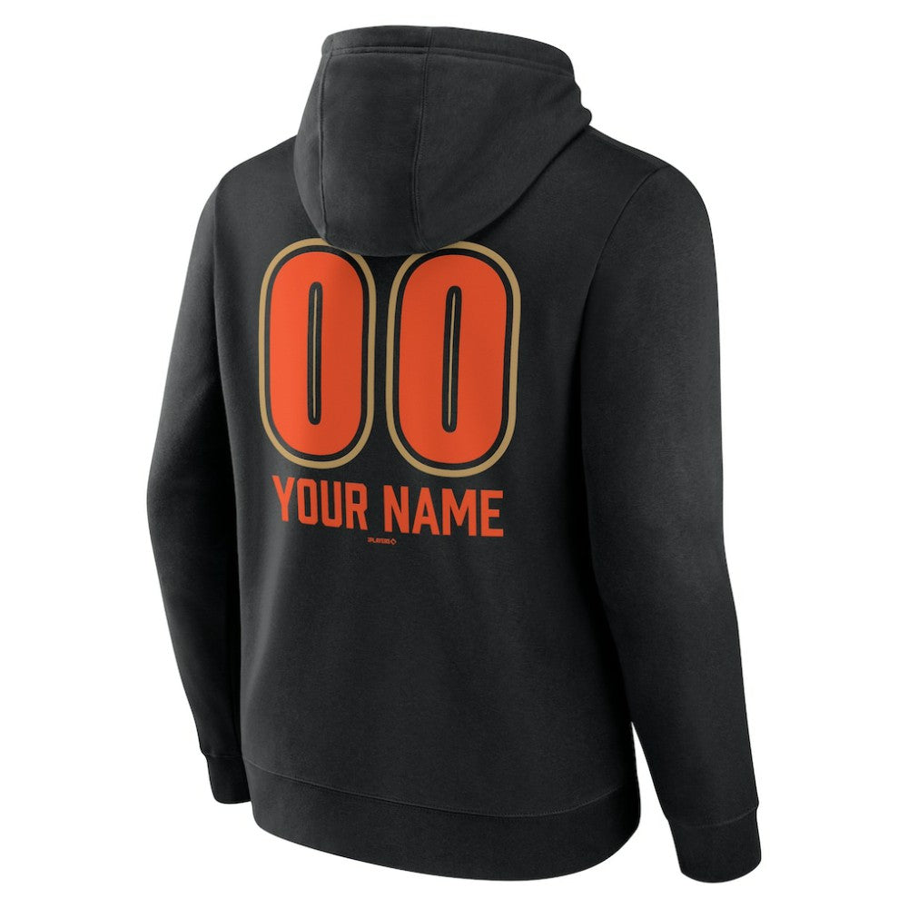 San Francisco Giants Personalized Name & Number Fastball Pullover Hoodie | MLB US