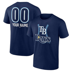 Tampa Bay Rays Personalized Name & Number Fastball T-Shirt | MLB Shop