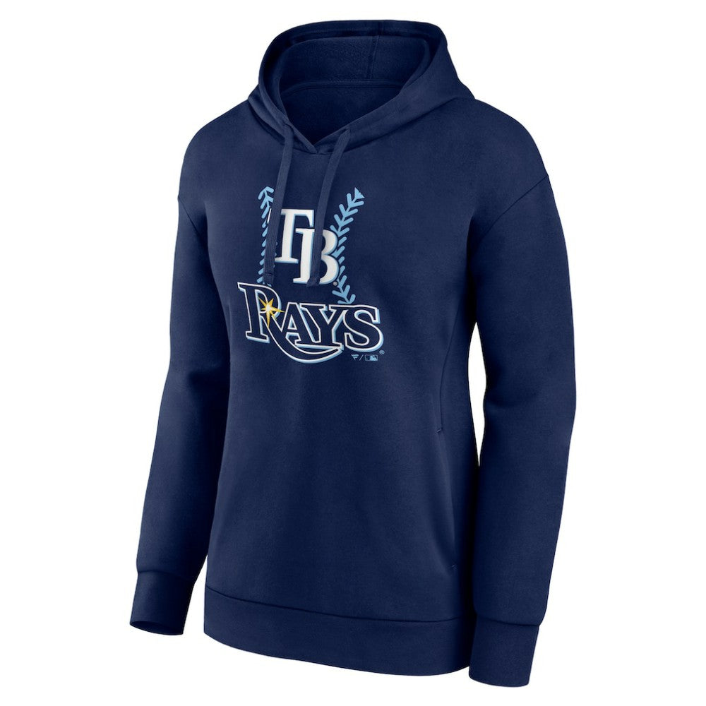 Tampa Bay Rays Women's Personalized Name & Number Fastball Pullover Hoodie | MLB New