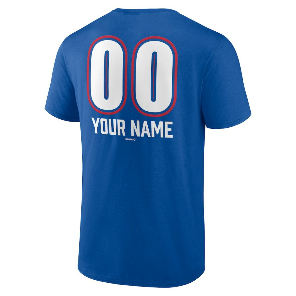 Texas Rangers Personalized Name & Number Fastball T-Shirt | MLB On Sale