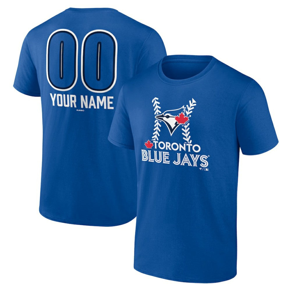 Toronto Blue Jays Personalized Name & Number Fastball T-Shirt | MLB For sale