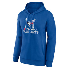 Toronto Blue Jays Women's Personalized Name & Number Fastball Pullover Hoodie | MLB US