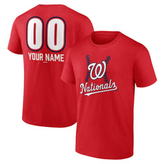 Washington Nationals Personalized Name & Number Fastball T-Shirt | MLB For sale