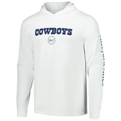 Dallas Cowboys  Vineyard Vines Whale Dot Hoodie Long Sleeve T-Shirt