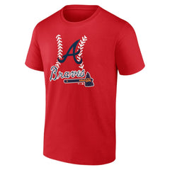 Atlanta Braves Personalized Name & Number Fastball T-Shirt | MLB For sale