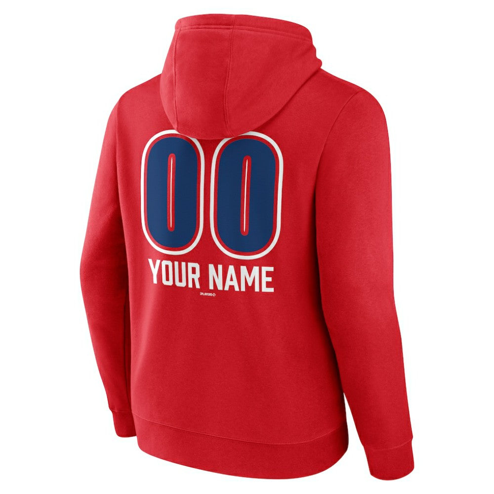 Chicago Cubs Personalized Name & Number Fastball Pullover Hoodie | MLB Online
